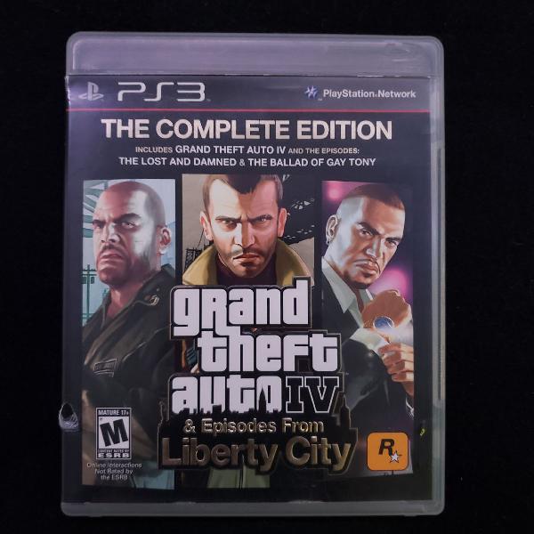 Grand Theft Auto IV THE Complete Edition - PS3