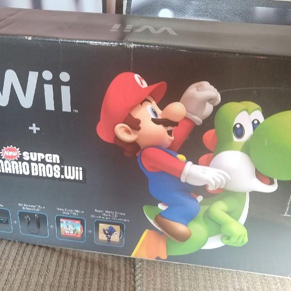 Nintendo Wii com todos os acessori - desbloqueado
