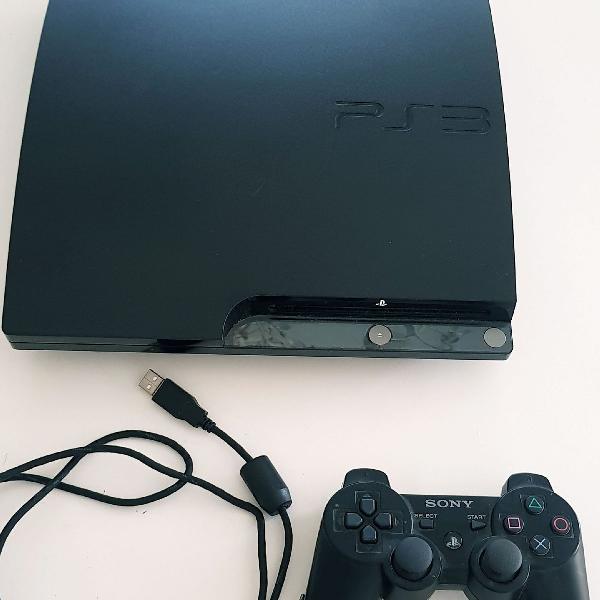 Playstation 3 Slim - com controle