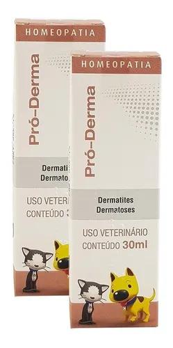 Pró-derma 30ml Homeopet Real H Kit 2 Cx Cães E Gatos