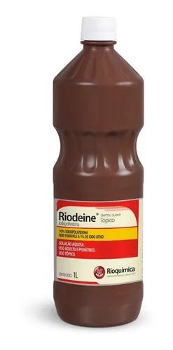 Riodeine Polivinil Dermo Suave Tópico 1 Lt - Rioquímica