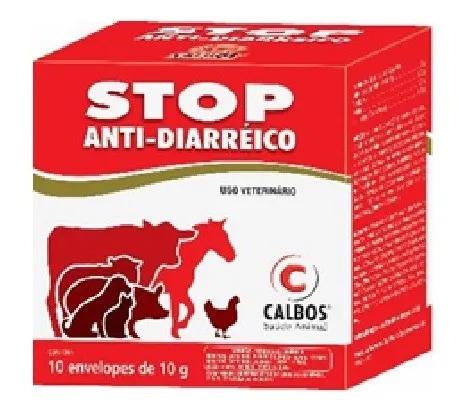 Stop Antidiarreico - Caixa Com 10 Sachês Com 10 Gr Cada