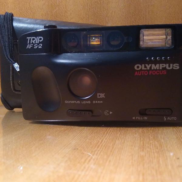 camera analógica vintage Olympus trip AF S-2