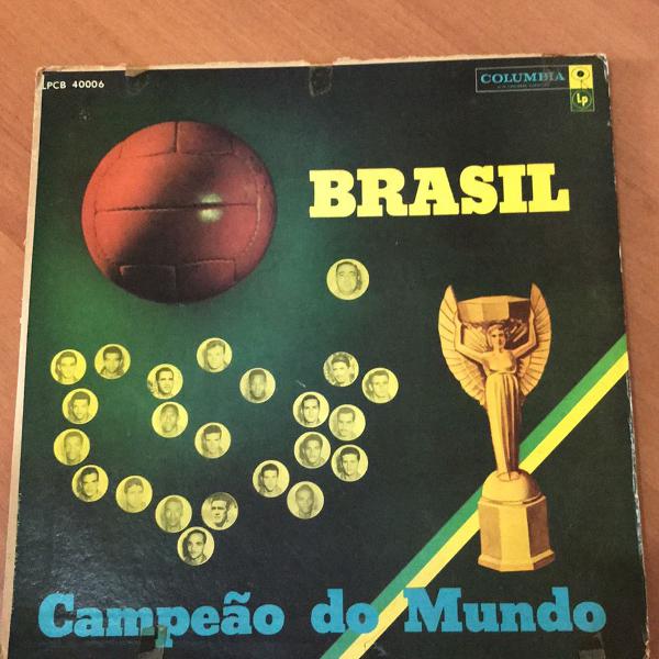 disco lp original brasil - campeão do mundo - 1958