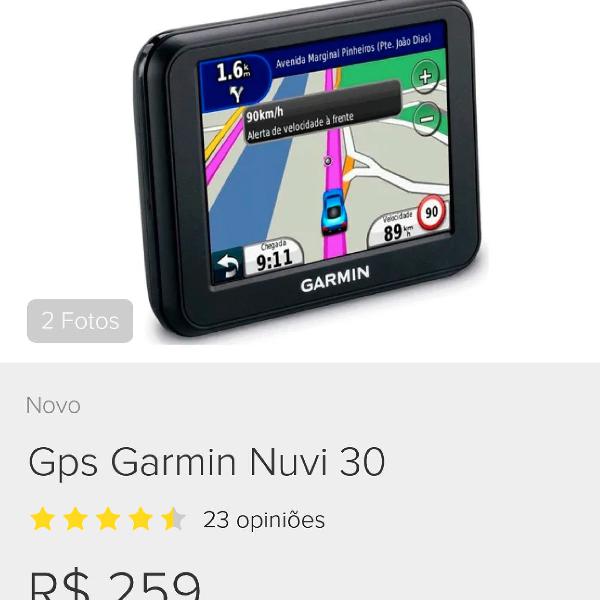 gps Garmin semi novo