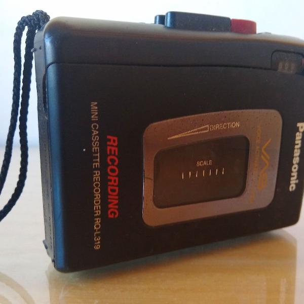 gravador Mini cassette Panasonic RQ-L319