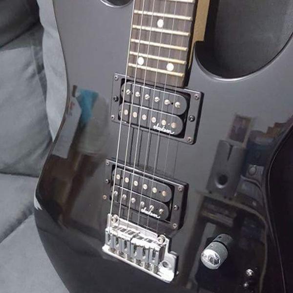 guitarra jackson preta