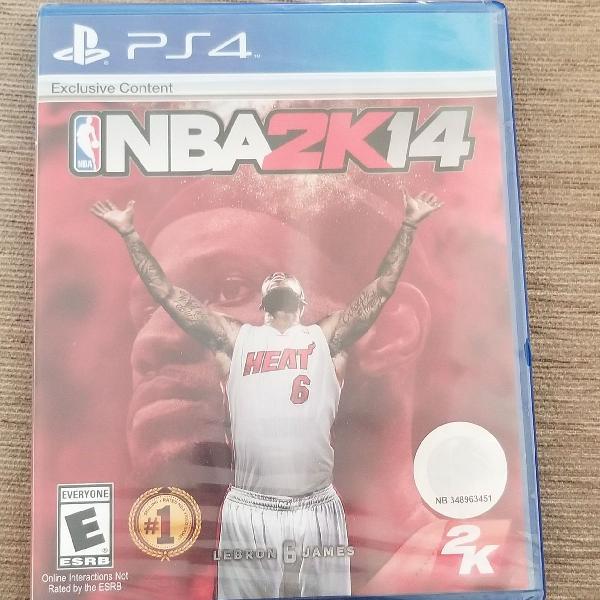 jogo Novo / LACRADO ps4 NBA 2K14