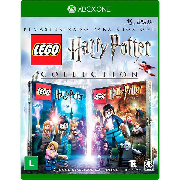 jogo game lego harry potter collection - xbox one novo