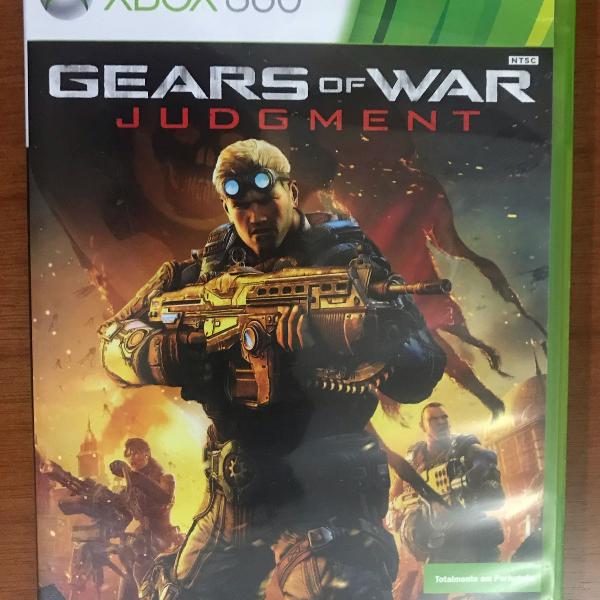 jogo original xbox 360 gears of war - judment