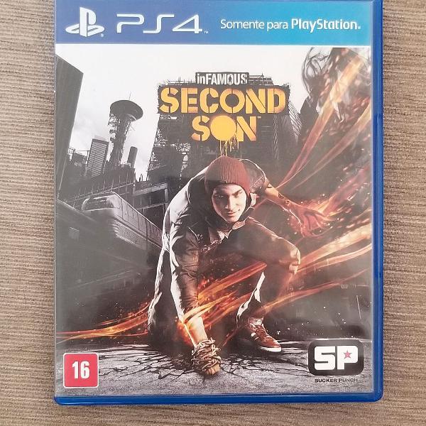 jogo ps4 in famous second sin