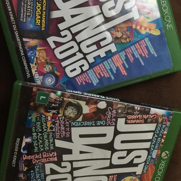 just dance 2015 e 2016