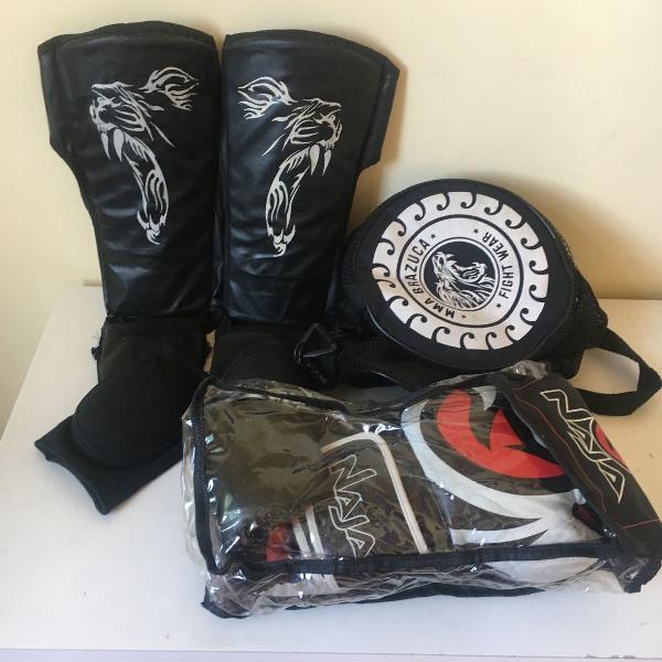 kit completo muay thai