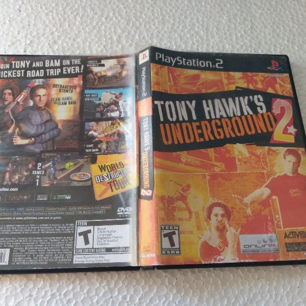 tony hawk's underground 2 playstation 2 ps2 mídia fisica