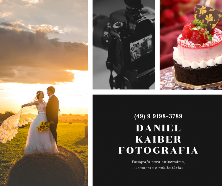 Fotógrafo para casamentos e aniversários