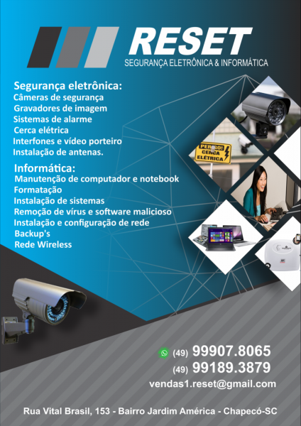 Manutenção de computadores e notebooks