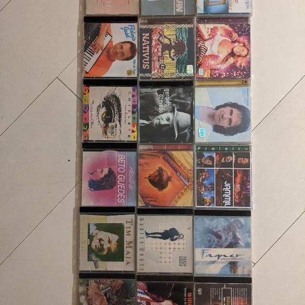 18 cds de diferentes tipos musicais - lote 2