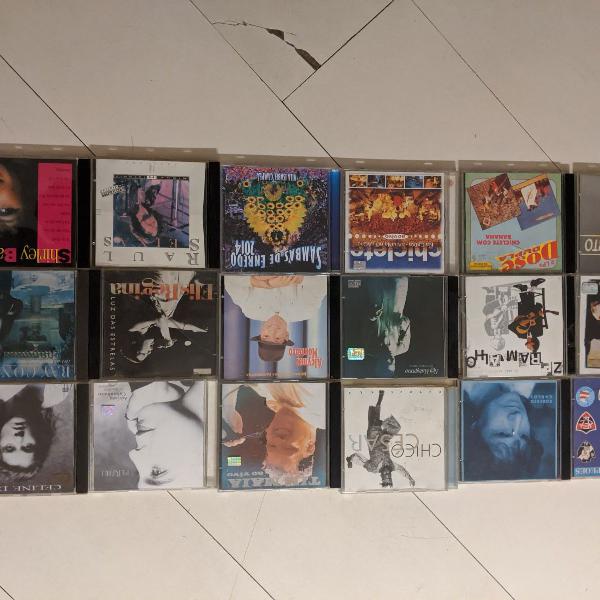 18 cds de diferentes tipos musicais - lote 4