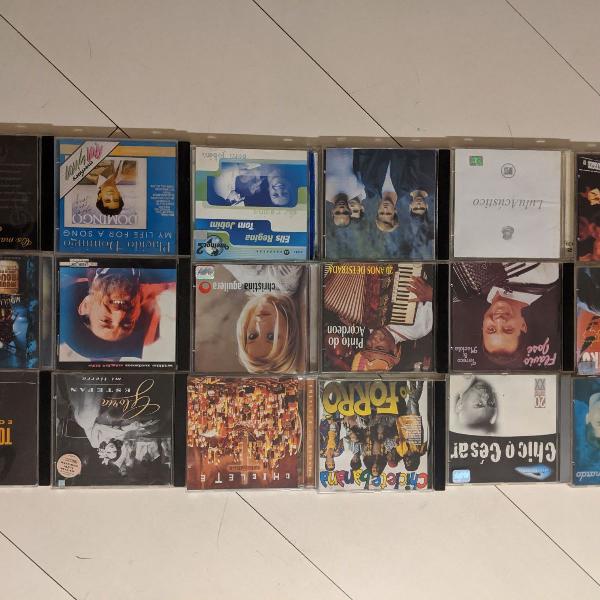 18 cds de diferentes tipos musicais - lote 6