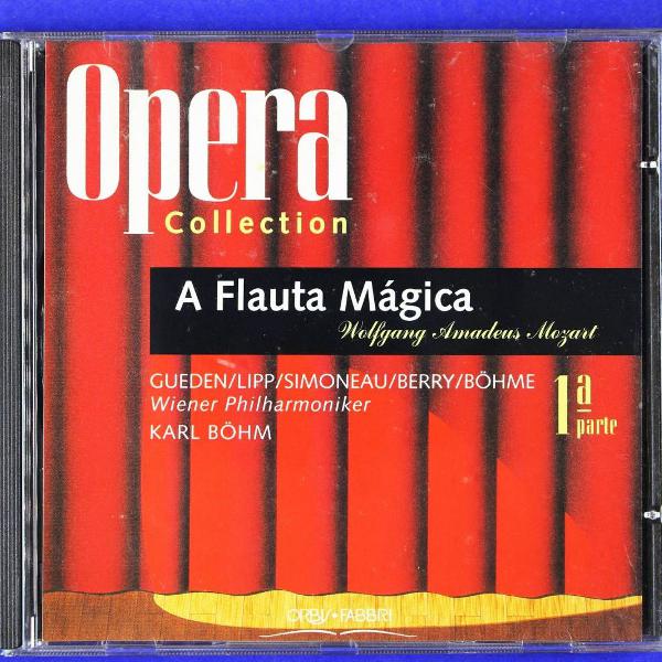 2 cds . opera collection . a flauta mágica . wolfgang