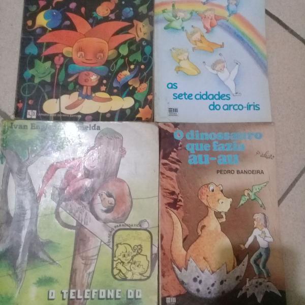 4 livros infantis