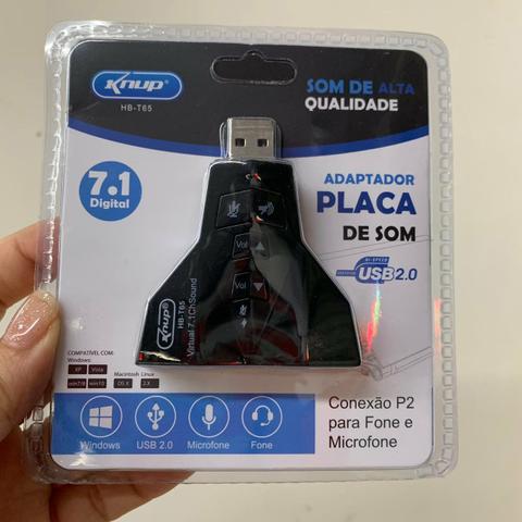 Adaptador placa de som