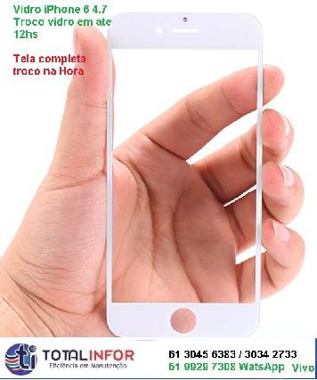 Assistancia apple brasilia iphone vidro bateria