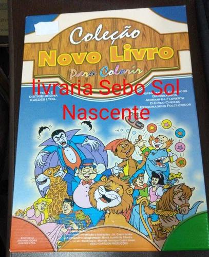 Box Coleção Novo Livro Para Colorir 10 V J H Castro Alves