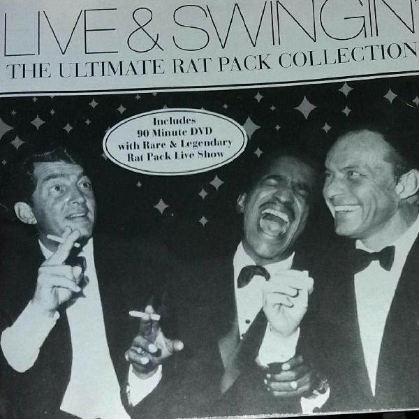 CD Live &amp;Swingin The ultimate rat pack collection