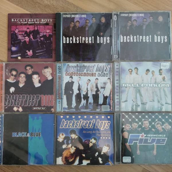 CDs e Single Backstreet Boys e CD Five