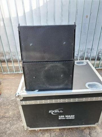 Caixa de som LINE ARRAY L.A 110 RS AUDIO (apenas gabinetes)