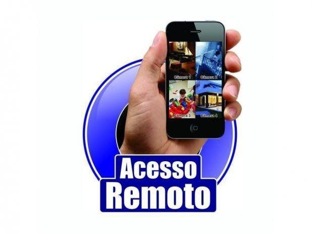 Cameras segurança kit dvr + acesso remoto via celular