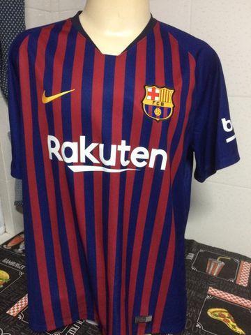 Camisa do Barcelona - Tam XL (GG) - Original, estado de nova