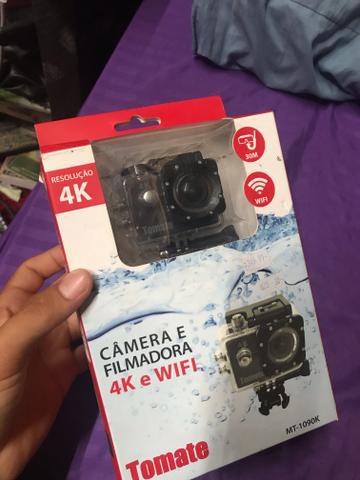 Câmera filmadora portátil 4K