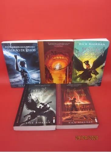 Coleção 5 Livros Percy Jackson E Os Olimpianos A