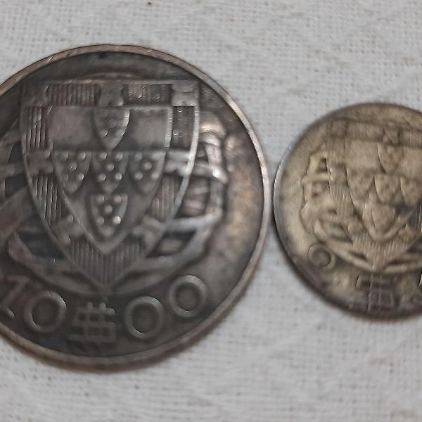 Escudos duas moedas