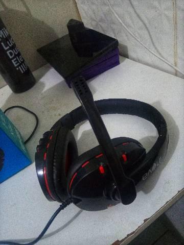 HEADSET GAMER INOVA 40mm, NOVO NUNCA USADO