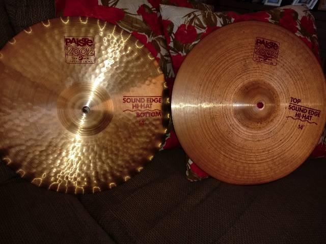 Hi Hat Paiste 2002 Sound Edge 14" Barato