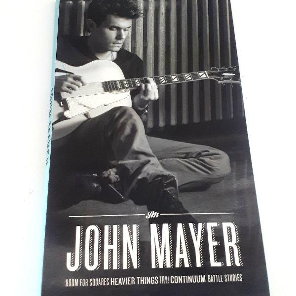 John Mayer BOX com 5 CDs. Edição deluxe