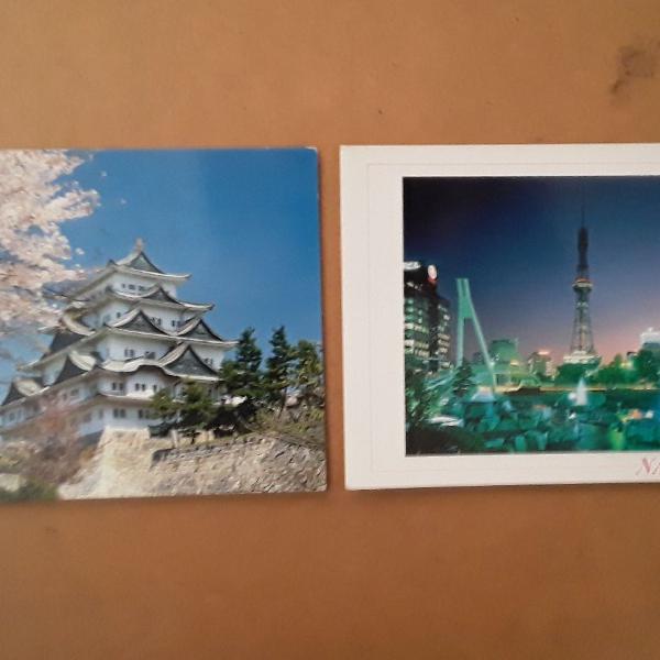 Kit 2 cartões postais do Japão