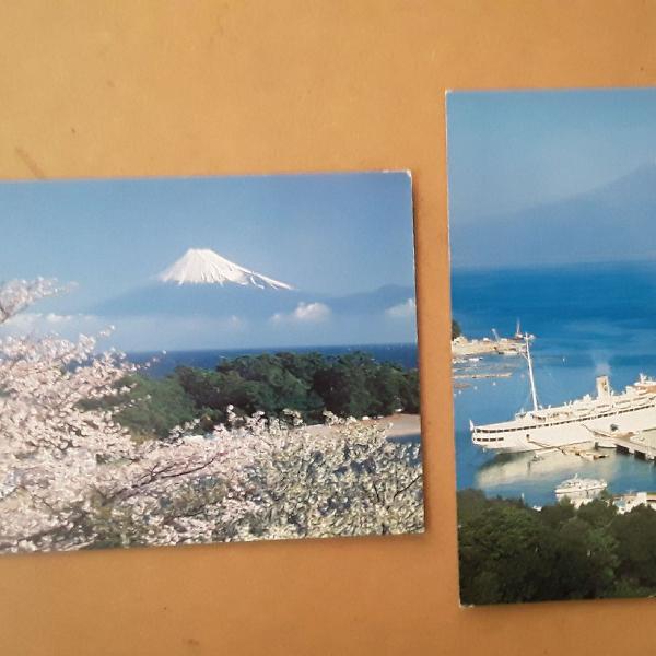 Kit com 2 cartões importados Monte Fuji