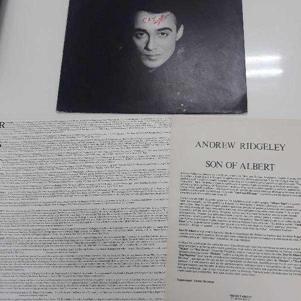 LP Andrew Ridgeley- Son of Albert Vinil com Encarte e