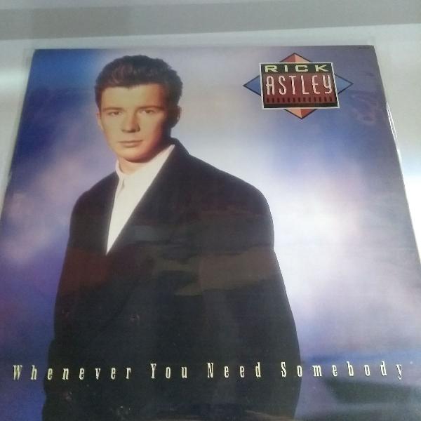 LP Rick Astley, disco de vinil Rick Astley