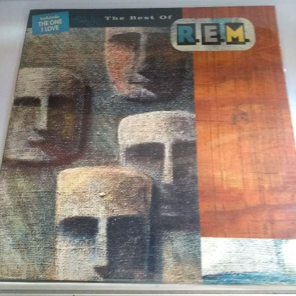 LP r e m, disco de vinil The Best of R.E.M.