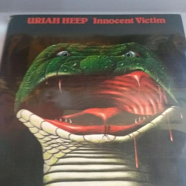 LP uriah heep, disco de vinil rap, innocent victim