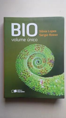 Livro Bio Volume Único Editora Saraiva