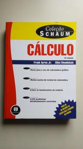 Livro Cálculo 4ª Edição Coleção Schaum Editora Bookman
