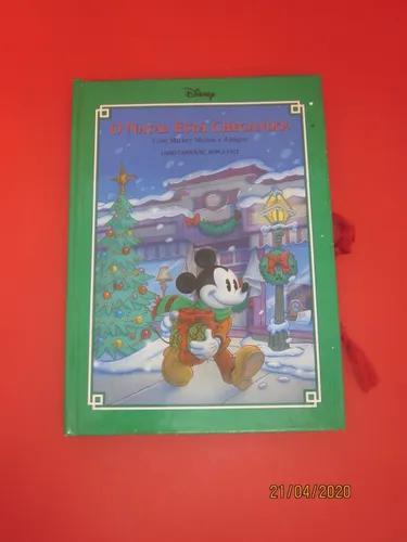 Livro Disney O Natal Está Chegando Com Mickey Mouse E