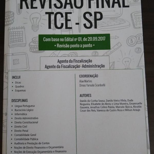 Livro Juspodivm Revisão Final TCE SP