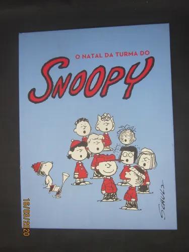 Livro O Natal Da Turma Do Snoopy